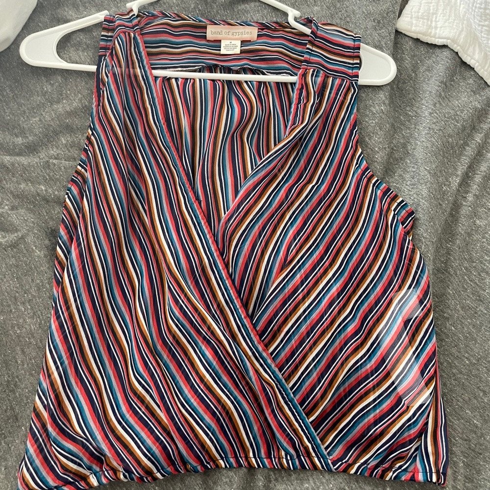 Nordstrom sheer blouse